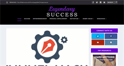 Desktop Screenshot of legendarysuccess.com